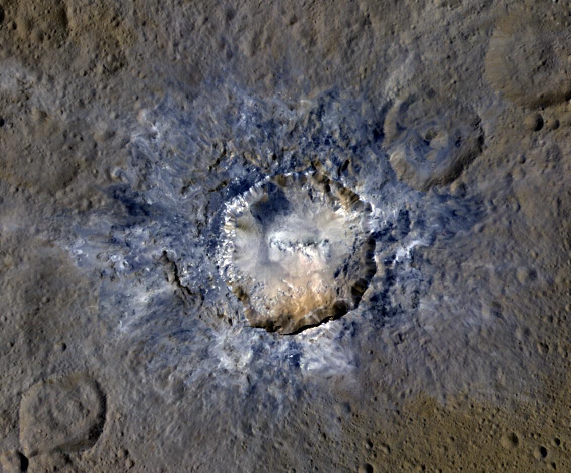 Ceres' Haulani Crater