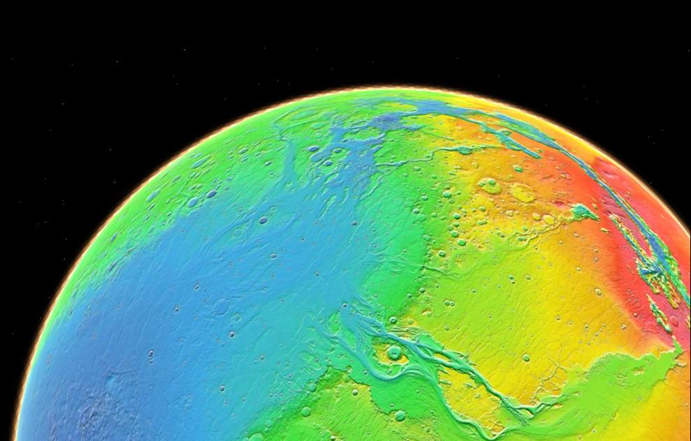 Technicolour Mars
