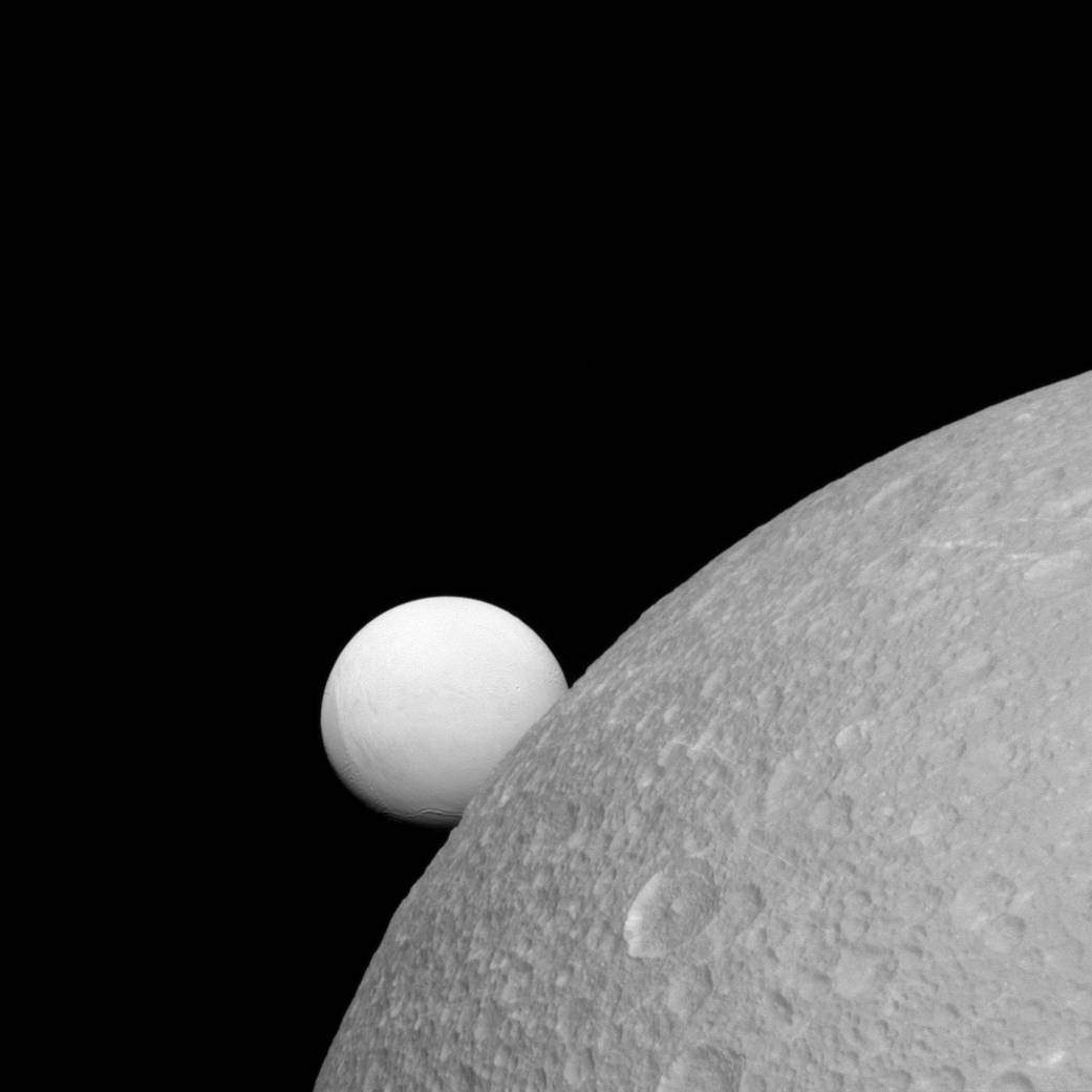 On Dione's Horizon