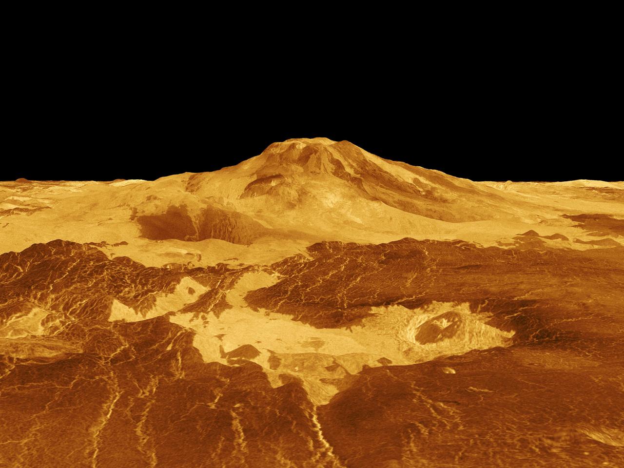 Mountains on Venus