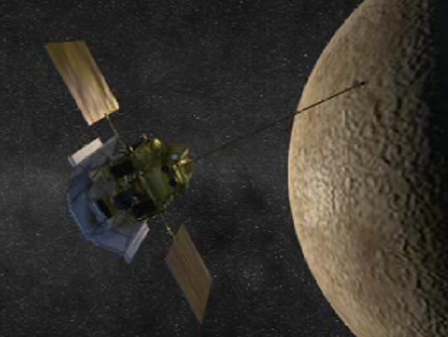 Messenger arrives at Mercury