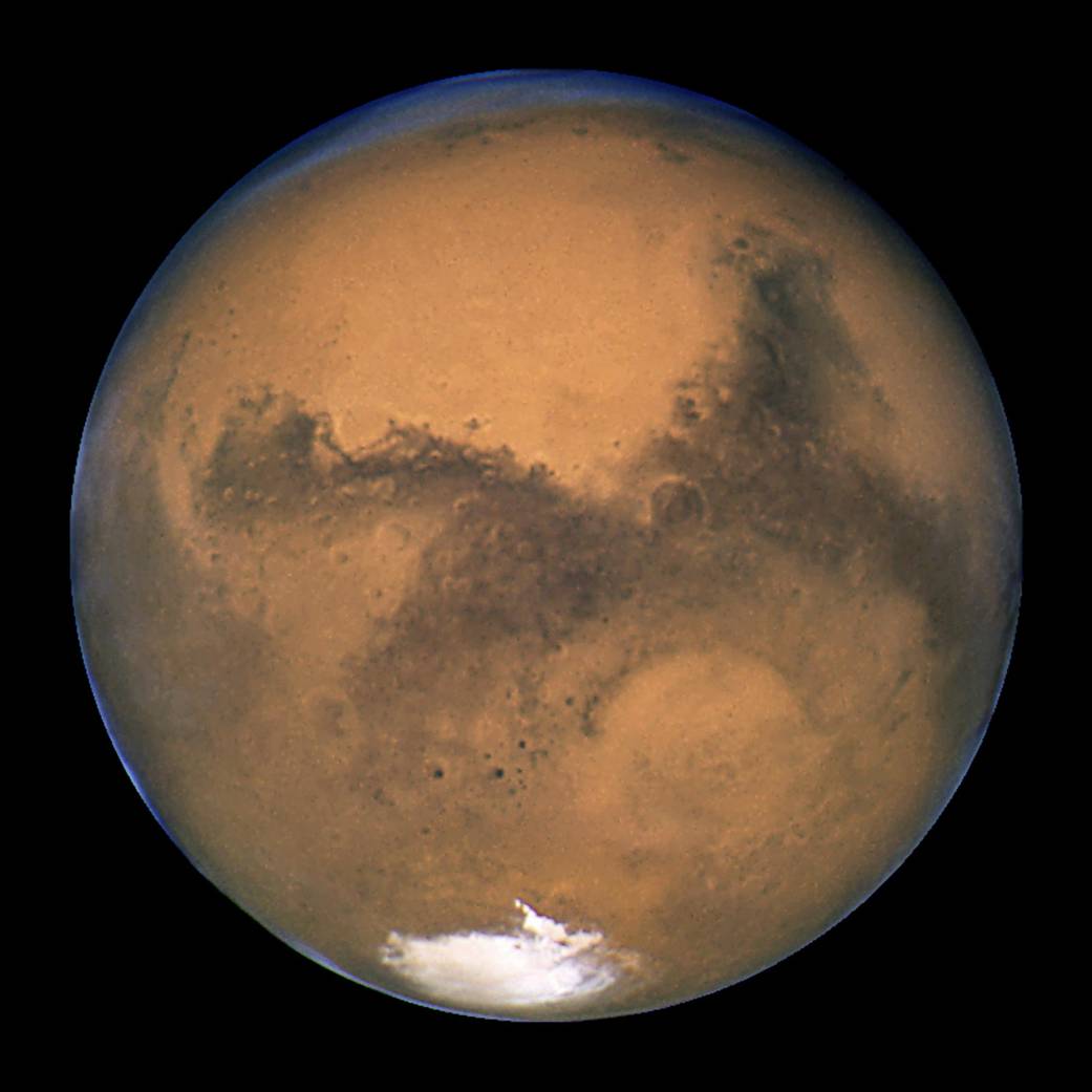 Mars' From Hubble