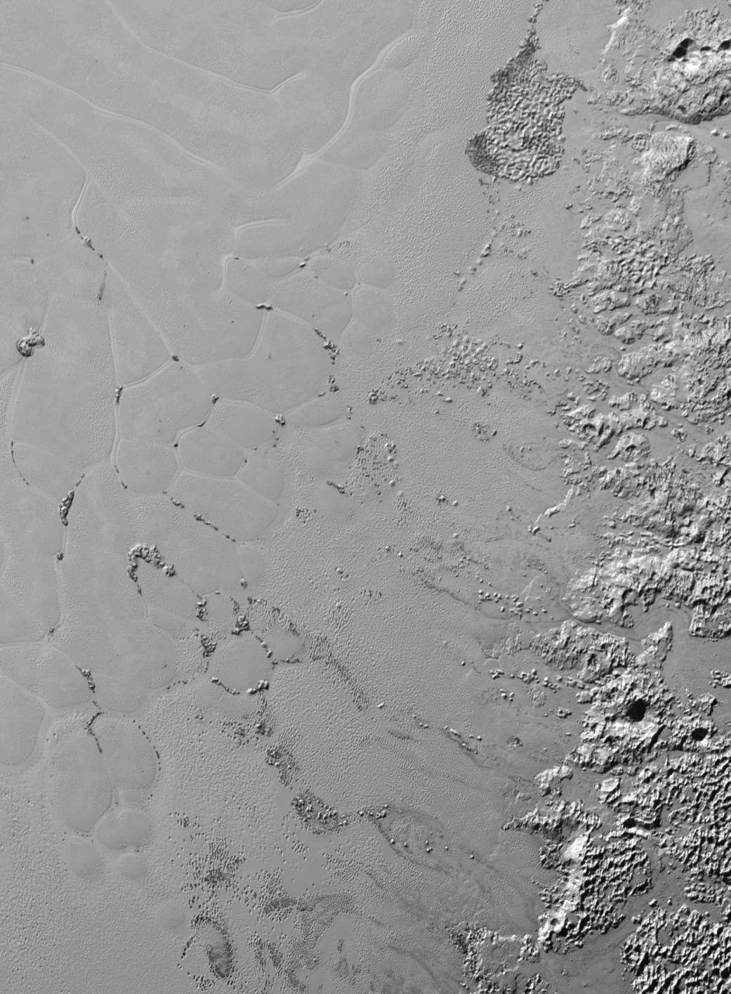Pluto's Glaciers?