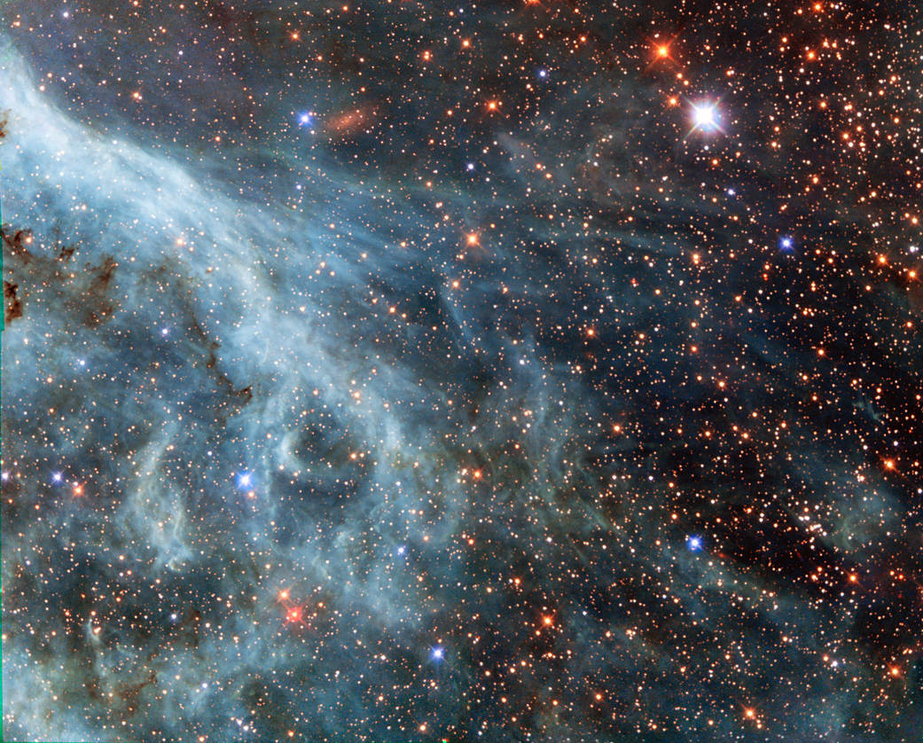 Tarantula Nebula's outskirts