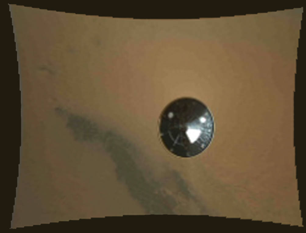 Curiosity Heat Shield