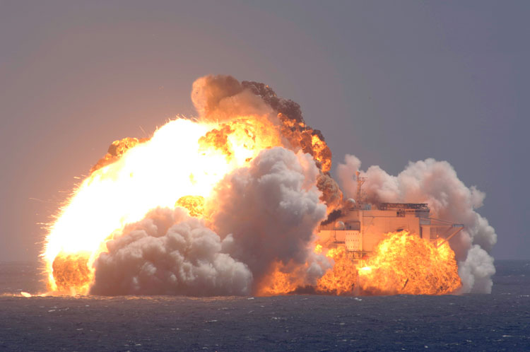 Sea Launch Explosion