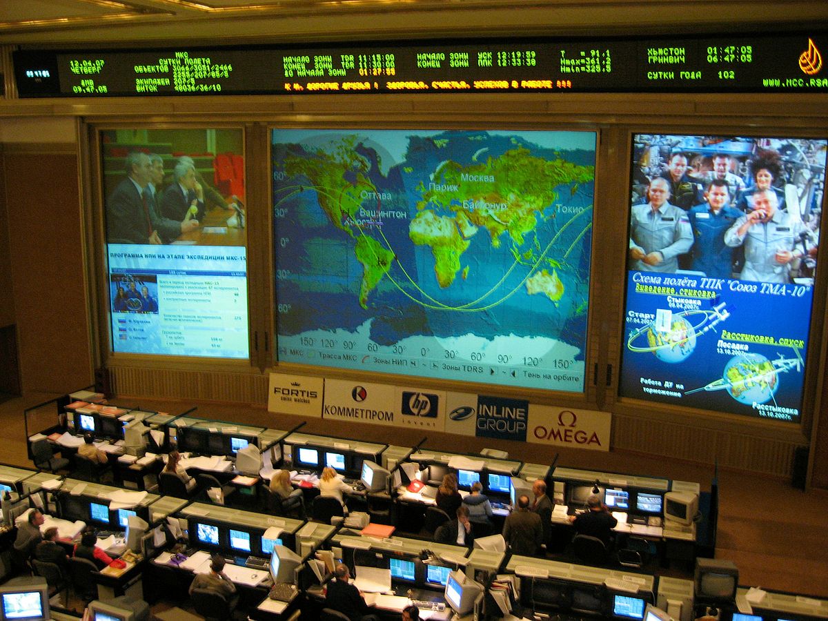 Russian Mission Control Center
