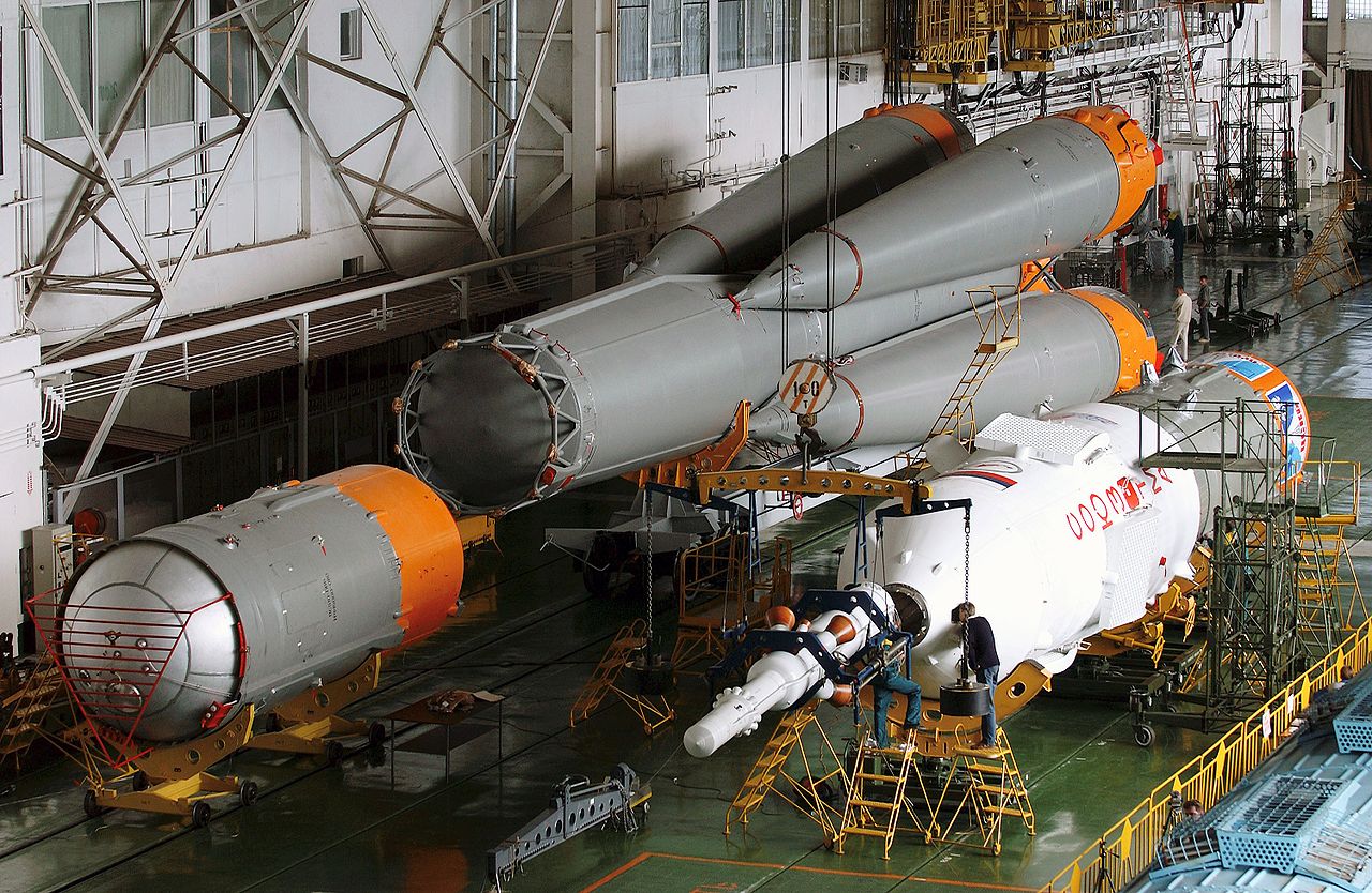 Soyuz rocket assembly