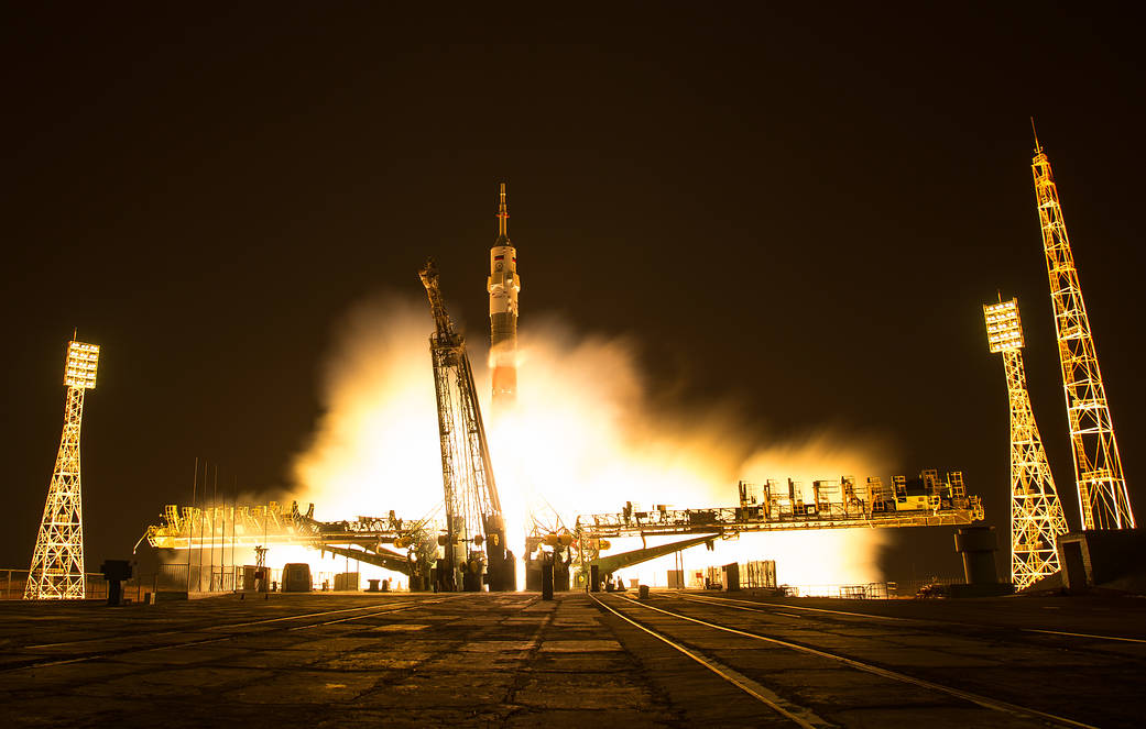 Expedition 50 Soyuz Launch