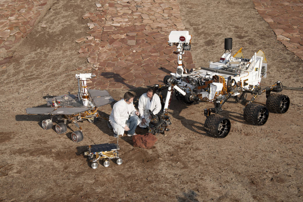 Three Generations of Mars Rovers