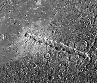Chain of Craters, Ganymede