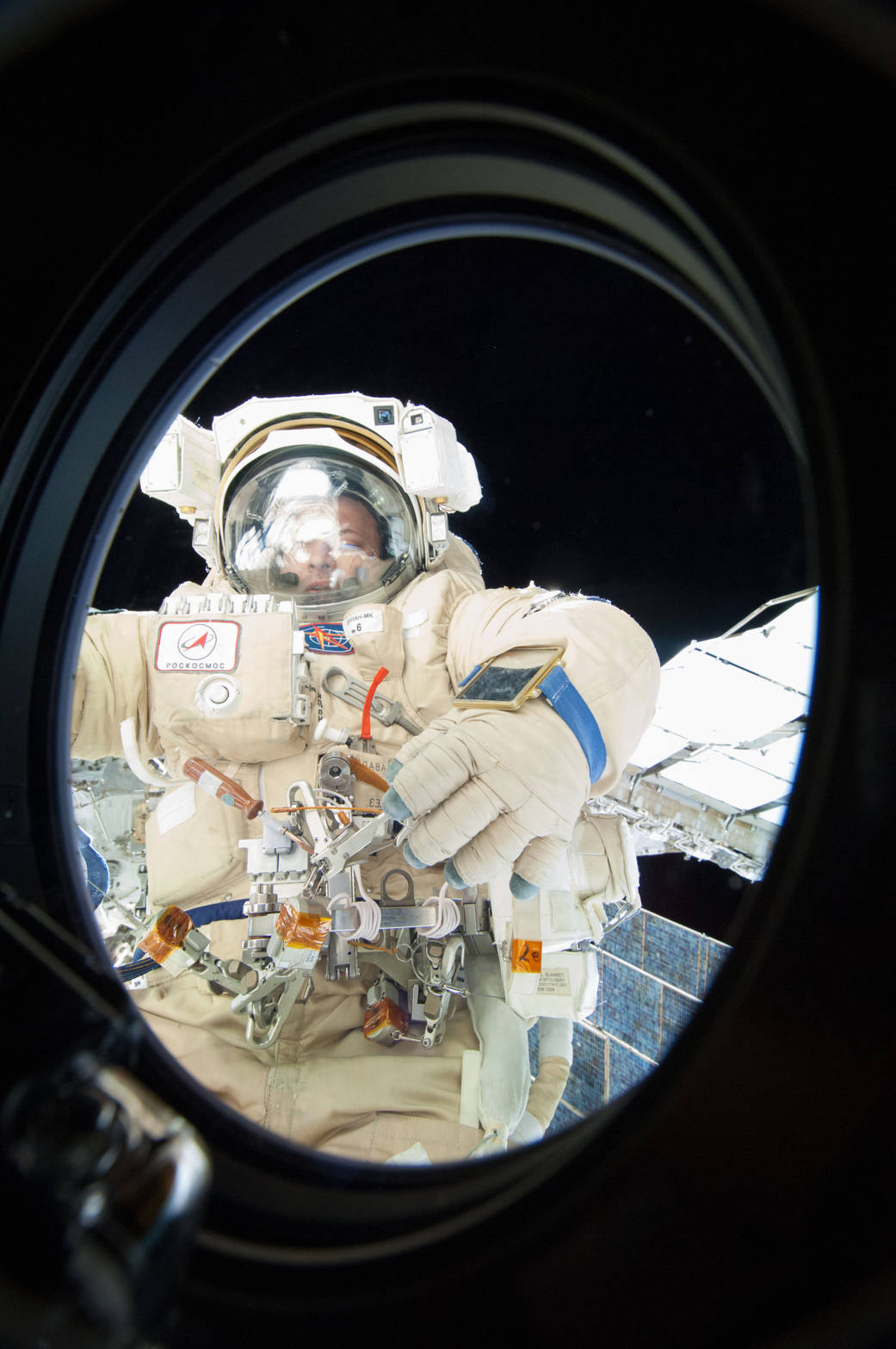 Cosmonaut Spacewalk