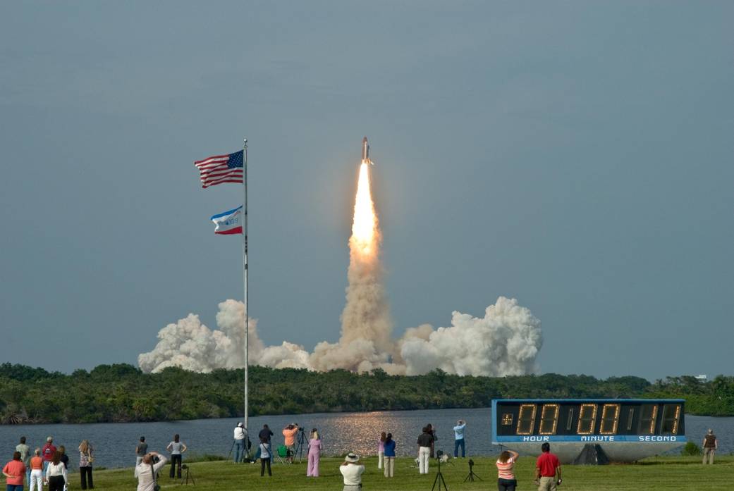 Endeavour Lifts Off