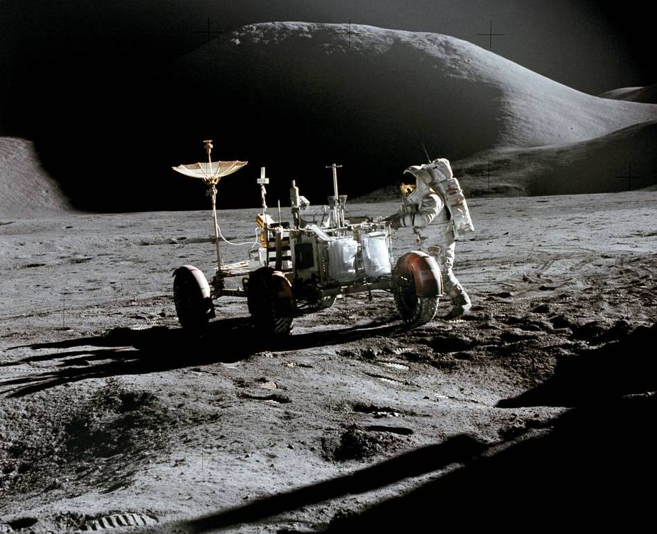 Lunar Roving Vehicle (Image Credit: NASA)