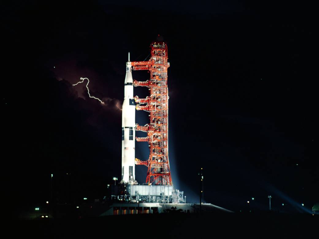On the Launch Pad (Image Credit: NASA)