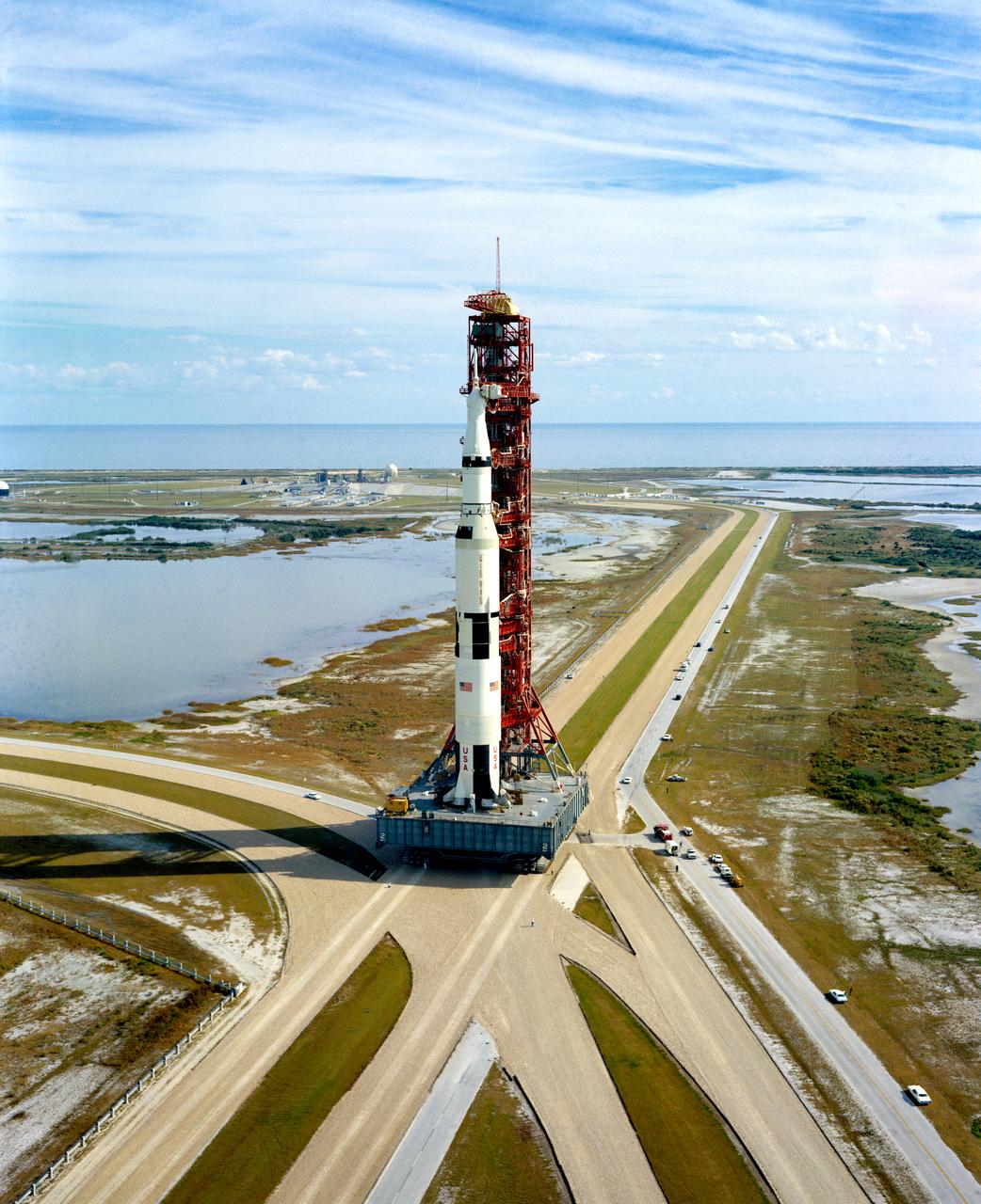 Saturn V stack