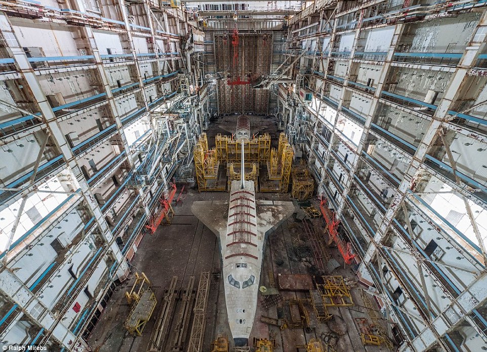 Soviet Buran Shuttle Baikonur Cosmodrome
