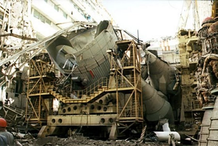 Soviet Buran Shuttle Baikonur Rocket Destroyed