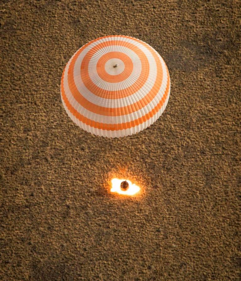 Soyuz TMA Landing