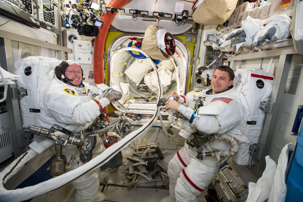 Spacewalk Preparations