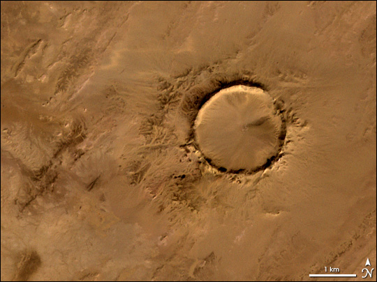 Tenoumer Crater, Mauritania