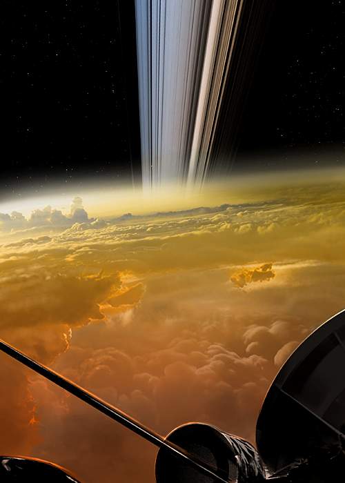 Cassini Death Plunge