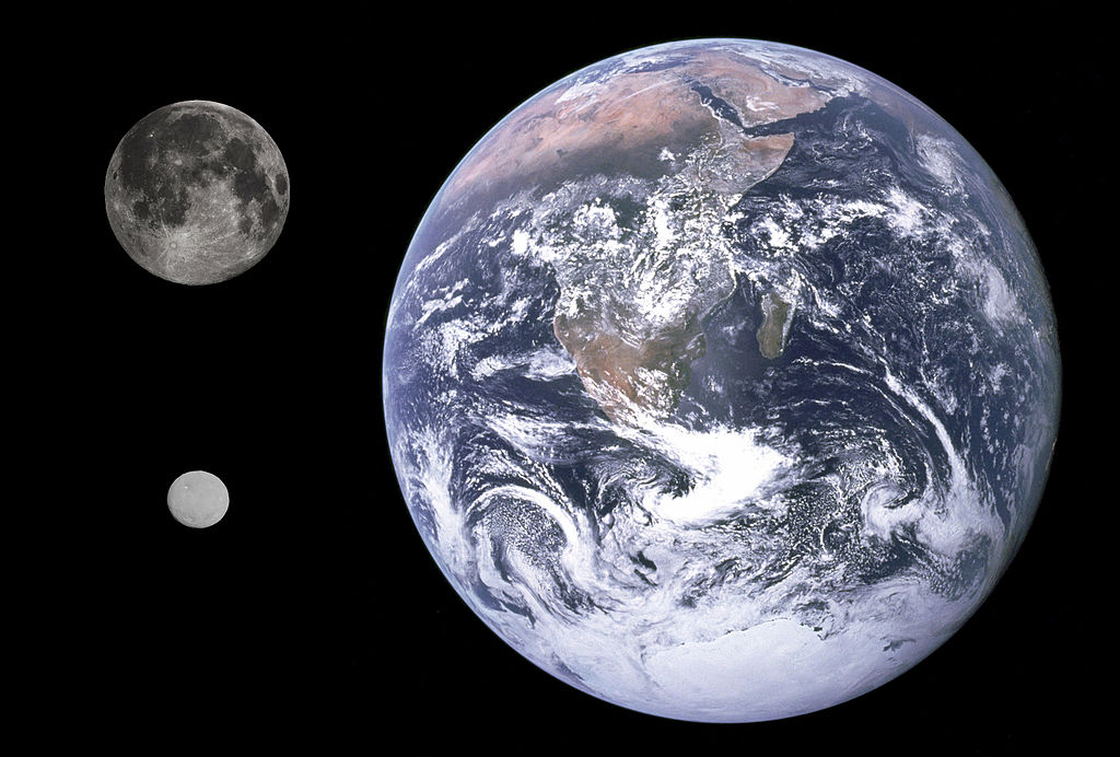 Ceres Size Comparison (Image Credits: NASA/JPL-Caltech/UCLA/MPS/DLR/IDA)