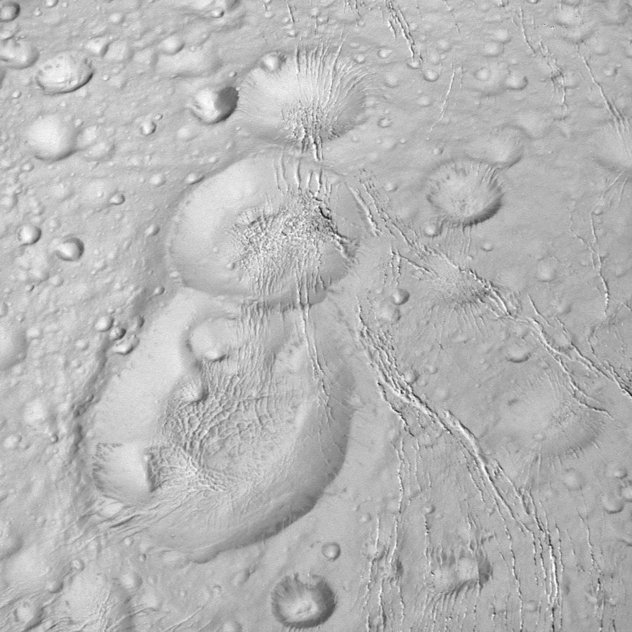 Enceladus' Snowman
