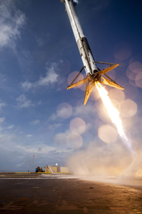 Falcon 9 Touchdown